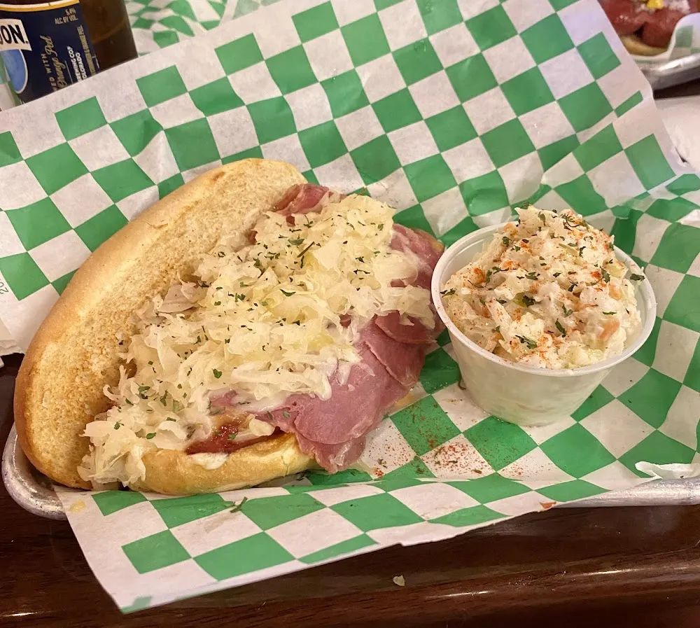 Reuben Hot Dog